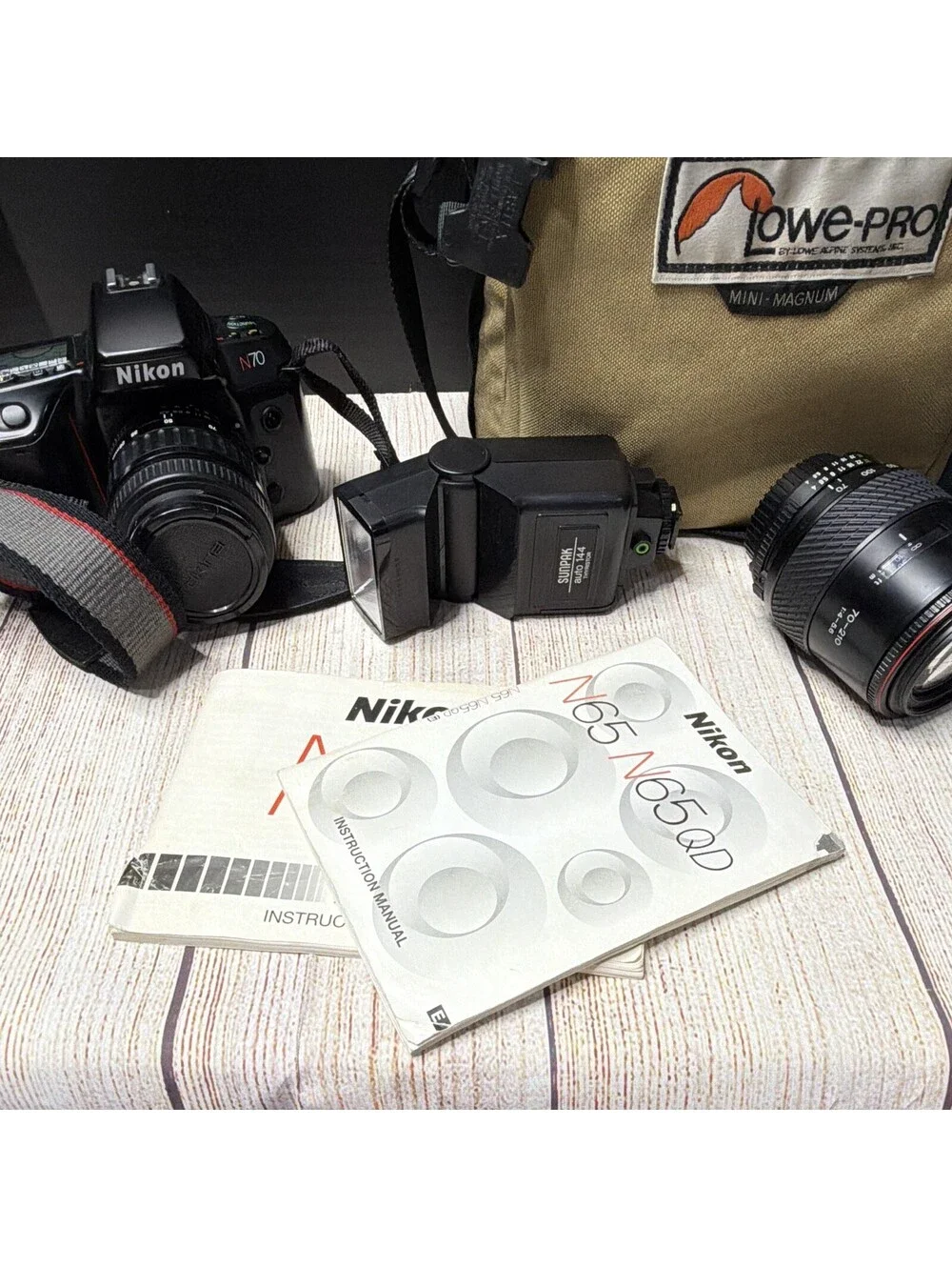 Nikon kit auto n70